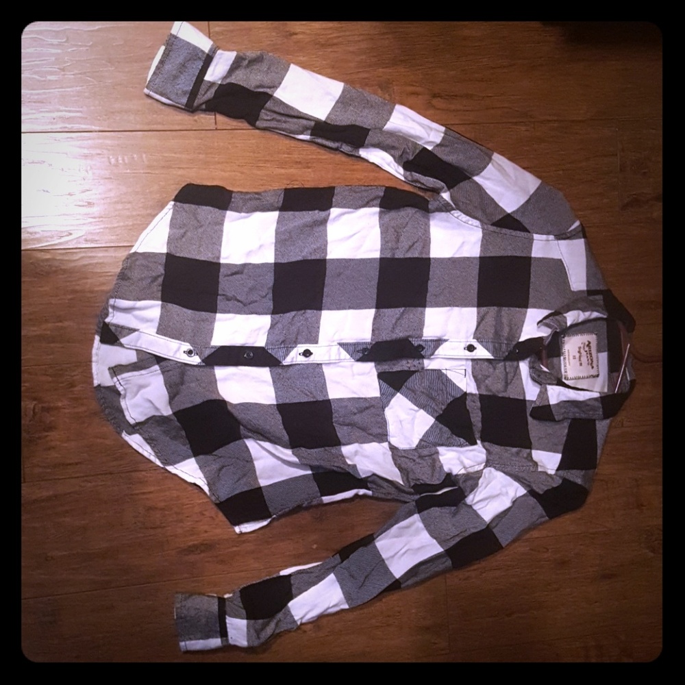 Xs boyfriend fit flannel